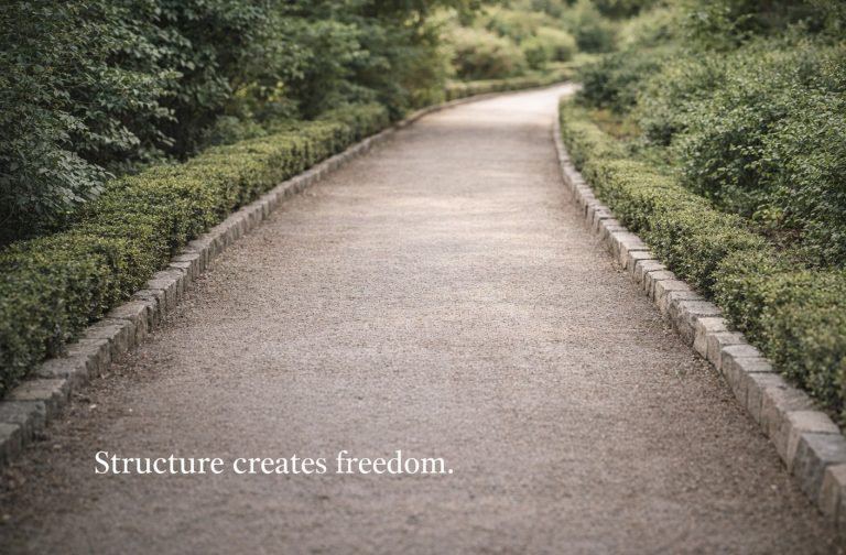 How Structure Creates Freedom, Not Control
